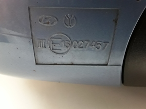 Hyundai ix35 (2009–2015) Side mirror and its parts E13027457 - 2