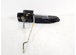 TOYOTA Corola Verso R1 (2004–2009) Front door external opening handle and its details - 2