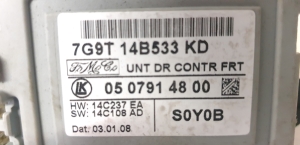 Ford Mondeo IV (2007–2015) Priekšējo durvju vadības bloks 7G9T 14B533 KD - 2