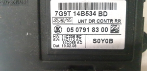Ford Galaxy (2006–2015) Juhtplokk 7G9T 14B533 BD - 3