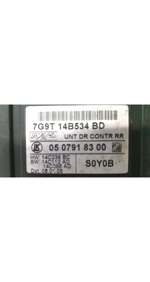 Ford Galaxy (2006–2015) Control unit 7G9T 14B533 BD - 3