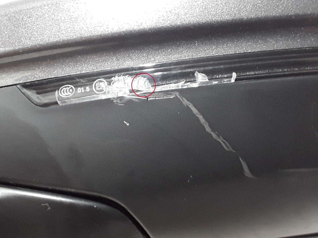 Used Peugeot 2008 Side mirror and its details 98271329XT