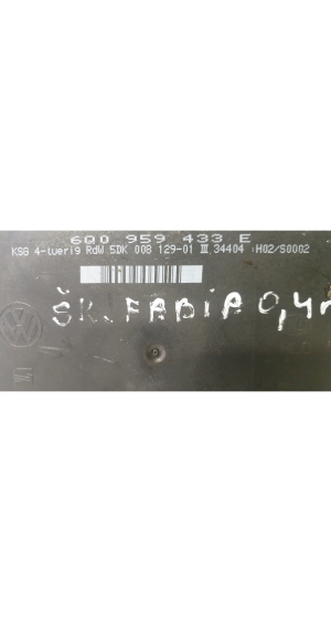 Skoda Fabia MK 1 (1999–2008) Mugavusmoodul 6Q0 959 433 - 2