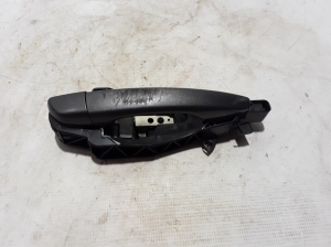   Rear side door exterior handle and its parts  -  