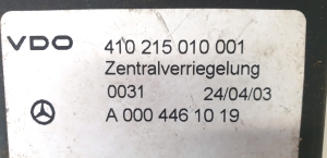 Mercedes Benz Sprinter 902 (2000–2006) Control unit 410 215 010 001 - 3