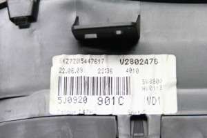 Skoda Fabia MK 2 (2007–2014) Instrument cluster 5J0920901C - 3