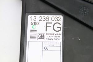 Opel Corsa C (2000–2006) Komfortsteuergerät 13236032 - 4