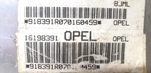 Opel Sintra (1996–1999) Steuergerät 16198391 - 3