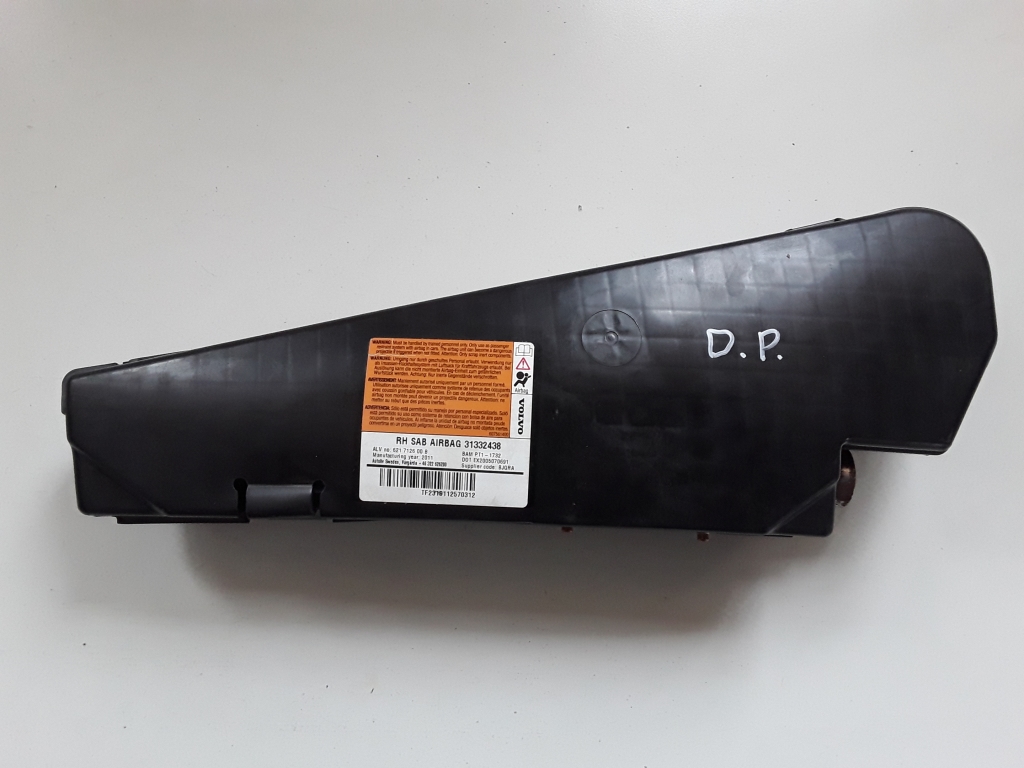 VOLVO XC70 E81/E82/E87/E88 (2004-2013) SRS переднее правое сиденье 617604400 27637359
