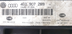 AUDI A8 D3 (2002–2010) Komfortsteuergerät 4E0 907 289 - 3