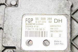 Opel Astra H (2004–2010) Motorsteuergerät 55559394 - 3