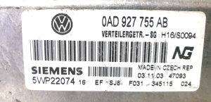 Volkswagen Touareg I (2002–2010) Motorsteuergerät 0AD 927 755 AB - 3