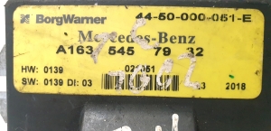 Mercedes Benz ML-Class 163 (1998–2005) Vadības bloks A163 545 79 32 - 2