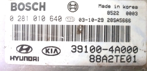 Hyundai H 1 (1997–2007) Engine control unit 0 281 010 640 - 3
