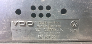 Volkswagen Passat B5 (1997–2005) Heizungsbedienteil 3B1 907 044 K - 3