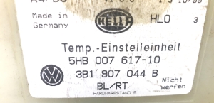 Volkswagen Passat B5 (1997–2005) Heater control panel 5HB 007 617-10 - 2