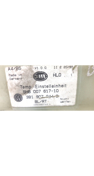 Volkswagen Passat B5 (1997–2005) Heater control panel 5HB 007 617-10 - 3