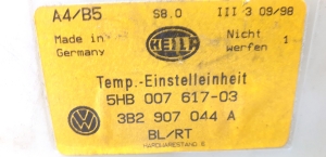 Volkswagen Passat B5 (1997–2005) Heater control panel 5HB 007 617-03 - 3