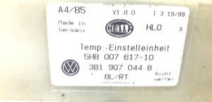 Volkswagen Passat B5 (1997–2005) Heater control panel 5HB 007 617-10 - 2