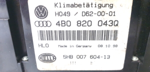 AUDI A6 C5 (1997–2005) Heater control panel 4B0 820 043Q - 2