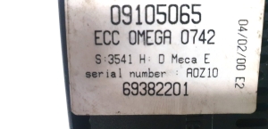 Opel Omega B (1994–2003) Heater control panel 09105065 - 2