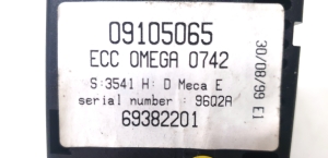 Opel Omega B (1994–2003) Heizungsbedienteil 09105065 - 2