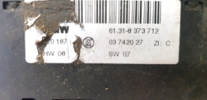 BMW 5 SERIES E39 (1995–2004) Istmesoojenduse lüliti 61.31-8 373 712 - 3