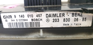 Mercedes Benz C-Class 202 (1993–2001) Heater control panel 203 830 06 85 - 2