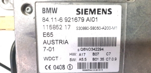 BMW 7 SERIJA E68 (2001–2008) Sonstiges Teil der Audioanlage 84.11-6 921679 - 2