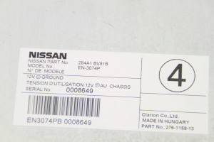 NISSAN Juke F15 (2010–2018) Camera control module 284A1BV81B - 4