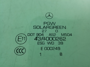 Mercedes Benz R-Class 251 (2006–2017) Priekšējo durvju stikls A2517250110 - 2