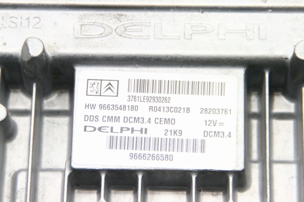 PEUGEOT 407 1 generation (2004-2010) Блок управления двигателем 9666266580 25208507