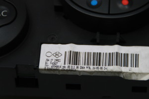 RENAULT Scenic (2003–2010) Heizungsbedienteil 8200344841 - 5