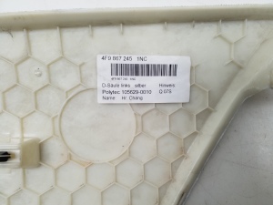 AUDI A6 C6 (2004–2011) Tagumise toe sisekujundus 4F9867245 - 2