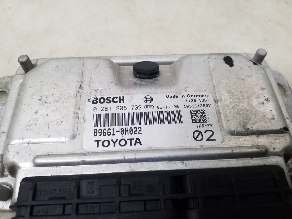 TOYOTA Aygo 1 generation (2005-2014) Engine Control Unit ECU 896610H022 24932710