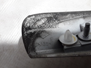 RENAULT Scenic (2009–2015) License plate light housing 848100006R - 2