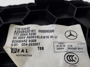 Mercedes Benz GLK-Class 204 (2008–2015) Sonstiges Teil Kofferraum innen A2048430161 - 3