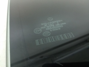 Mercedes Benz S-Class 221 (2005–2013) Aizmugurējo sānu durvju stikls A2217300218 - 2