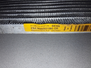 Citroen C4 Picasso (2013–2018) Kliimaradiaator 9682531580 - 2