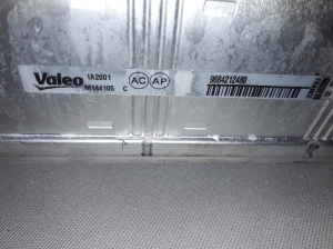 Citroen C4 Picasso (2013–2018) Vahejahuti radiaator 9684212480 - 2