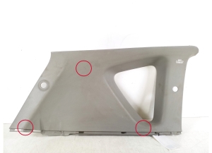   Interior trim of the rear strut  - 62480-0F010 