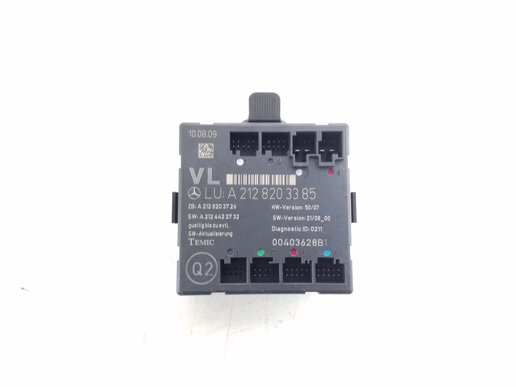 MERCEDES-BENZ GLK-Class X204 (2008-2015) Front Left Door Control Unit A2128203385 21133471