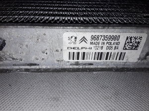 Peugeot 508 (2010–2017) Jahutusradiaator 9687359980 - 3