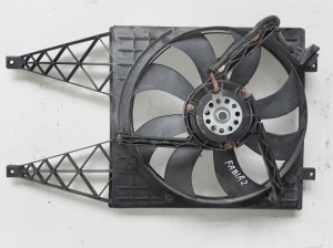 Skoda Fabia MK 2 (2007–2014) Jahutusventilaator ja selle osad 6Q0121207N - 3