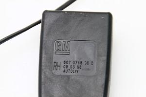 Opel Corsa D (2006–2014) Front seat belt buckle 13225287 - 3
