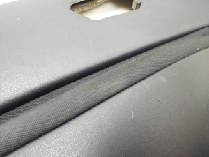  Upholstery of rear side doors 