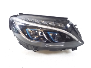  Headlamp front and its details 