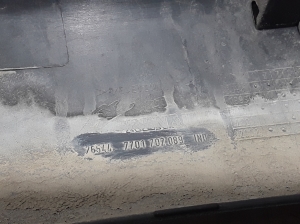 RENAULT Mascott (1999–2010) Tagumise küljeukse liist 7701702089 - 2
