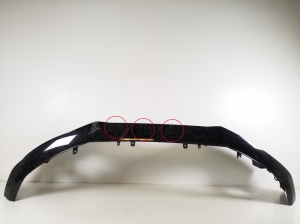 AUDI A4 B9 (2015–2026) Front bumper 8W0807437 - 2