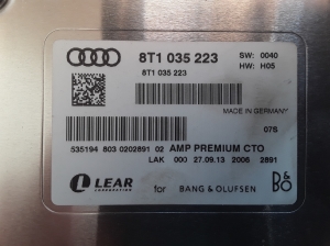 AUDI A4 B8 (2007–2016) Audio amplifier 8T1035223 - 3
